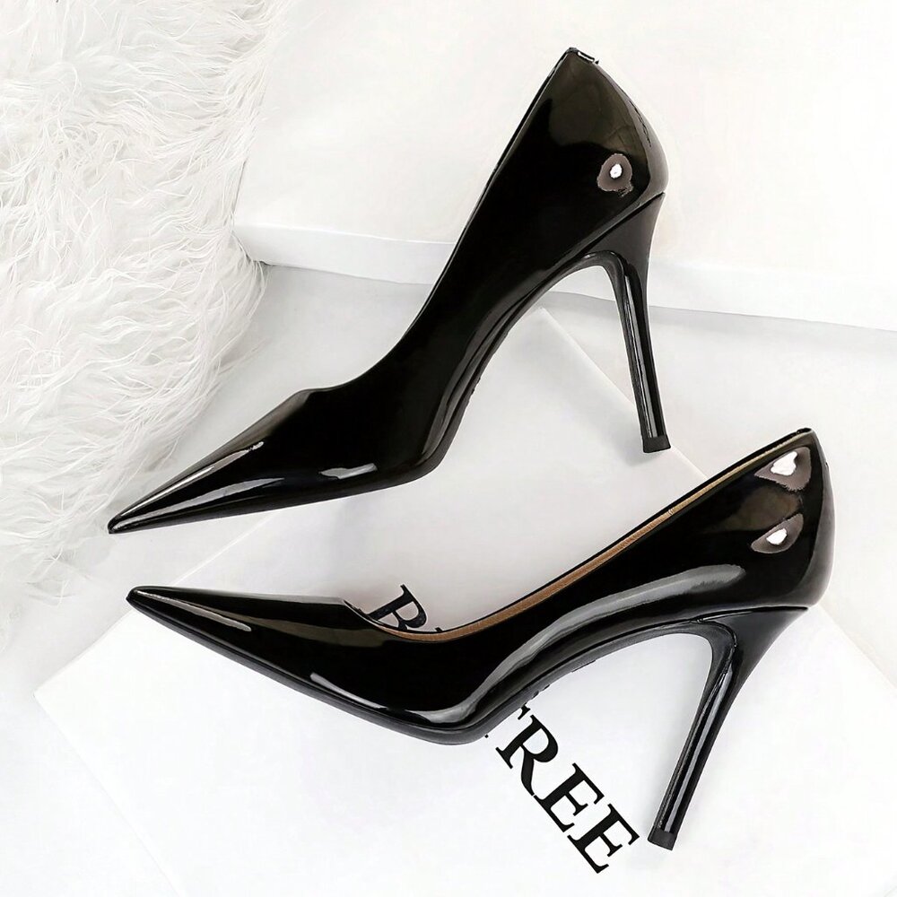 Black Elegant Women's Sexy High Heels